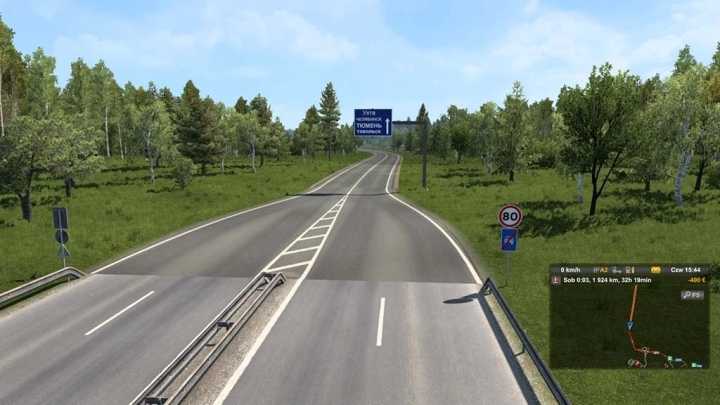 Kazan And Kirov Road Connection V0.1 ETS2 1.48