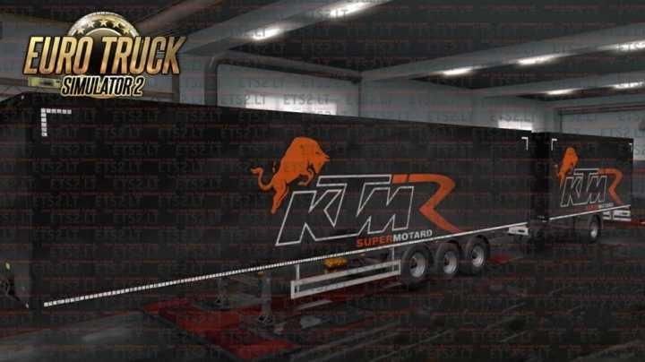 Ktm Racing Trailer In Ownership ETS2 1.48