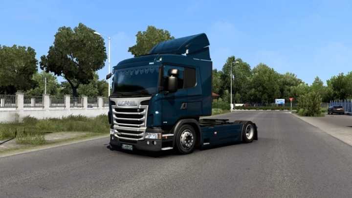 Low Deck Improved Chassis For Rjls Scania R&S, R4, P4, P&G V1.6 ETS2 1.48