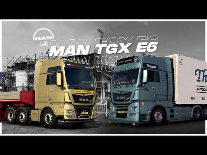 Man Tgx E6 V1.9.5 ETS2 1.48