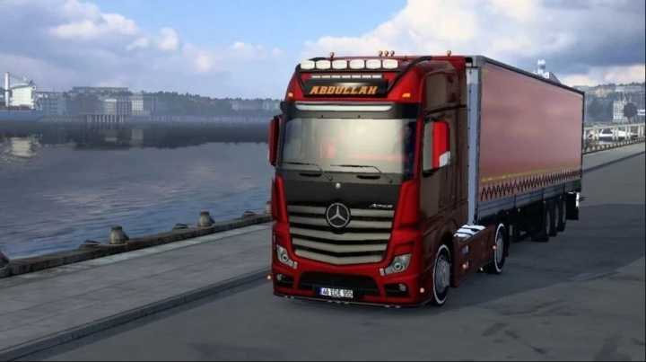 Mercedes Actros V1.3 ETS2 1.48