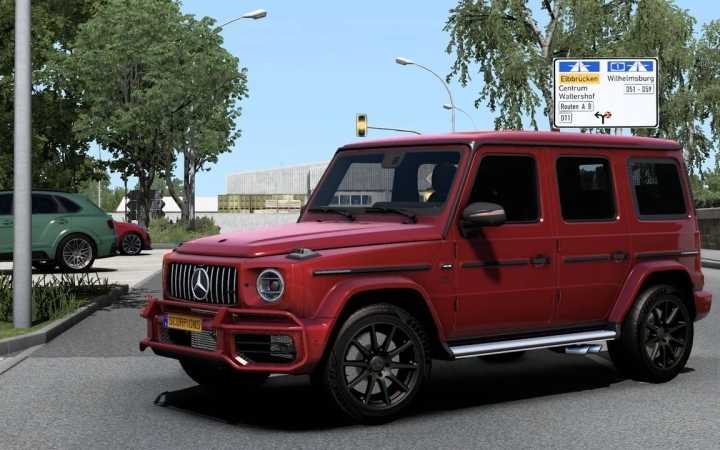 Mercedes-Benz G63 Amg 2022 V1.1 ETS2 1.48