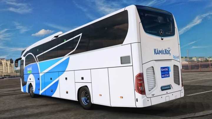 Mercedes-Benz New Travego 16 Shd – Kamil Koc Skin ETS2 1.48