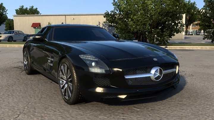 Mercedes-Benz Sls Amg 2011 Sport ETS2 1.48