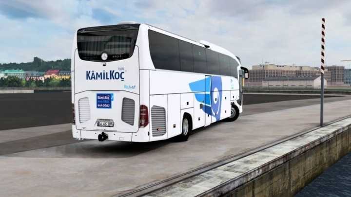 Mercedes-Benz Travego 16 Shd Kamil Koc & Flixbus Skin ETS2 1.48