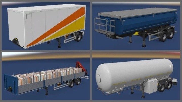 More Various Scs Trailers In Freight Market V1.0 ETS2 1.48