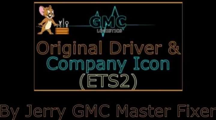 Original Driver & Company Logos V1.48.1.0 ETS2 1.48