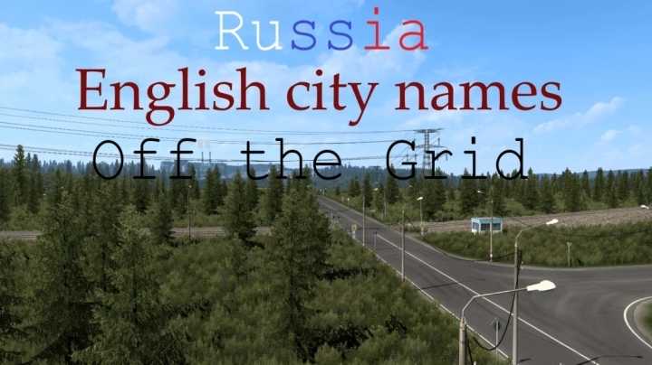 Otgr English City Names V1.0 ETS2 1.48