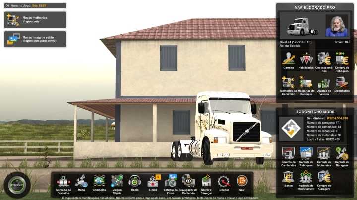 Profile Map Eldorado Pro By Elvis Felix With Mods V1.0 ETS2 1.48