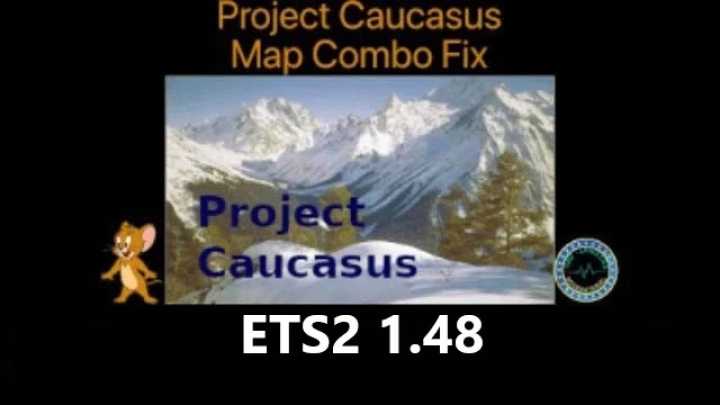 Project Caucasus Map Combo Fix V1.0 ETS2 1.48