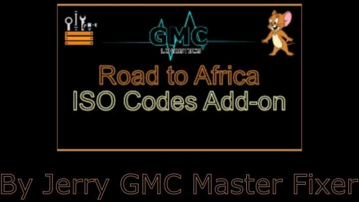 Road To Africa Iso Codes Add-On V1.0 ETS2 1.48