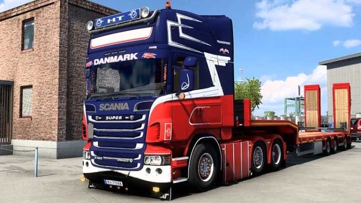 Scania Bjarne Nielsen Truck ETS2 1.48