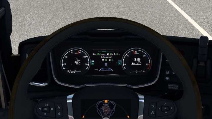Scania Ng Improved Dashboard V4.4 ETS2 1.48