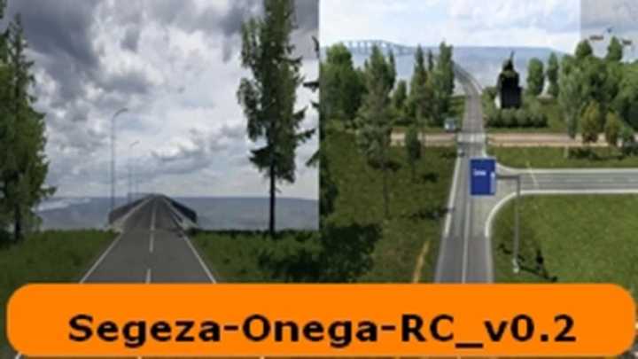 Segeza And Onega Road Connection V0.2 ETS2 1.48