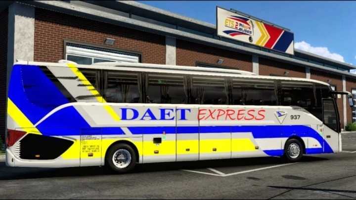 Setra S516Hd Daet Express Skin ETS2 1.48