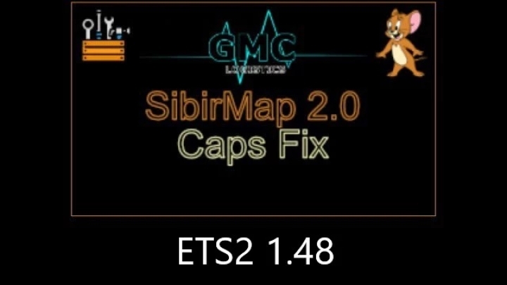 Sibirmap 2 Caps Fix V1.1 ETS2 1.48