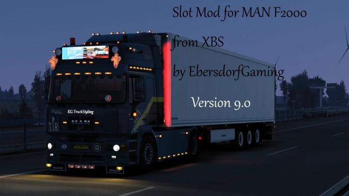 Slot Mod For Man F2000 V9.0 ETS2 1.48