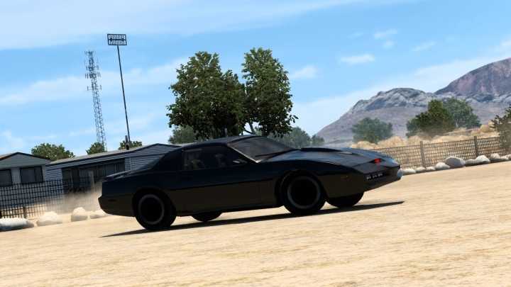 Knight Industries Two Thousand (Kitt) Knight Rider Mod Update V1.1 ATS 1.48