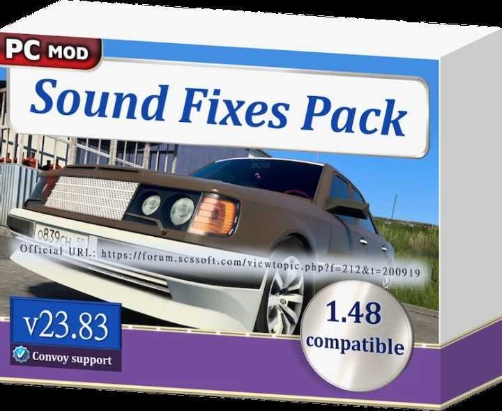 Sound Fixes Pack V23.83 ATS 1.48