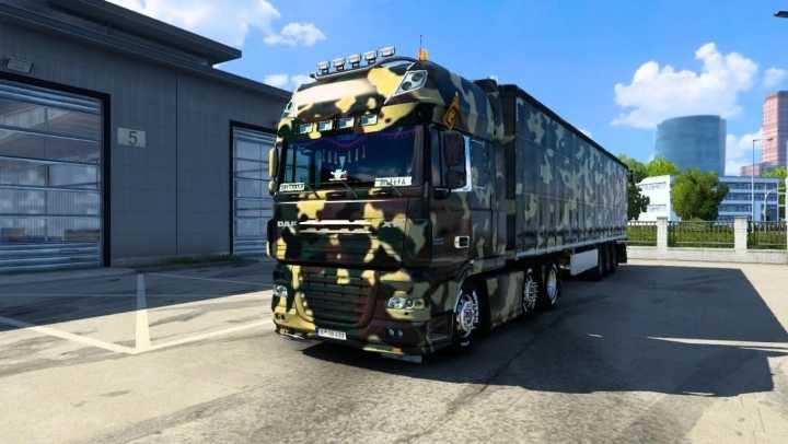 Cama Skin For All Scs Trucks And Scs Box Trailer V1.0 ETS2 1.48