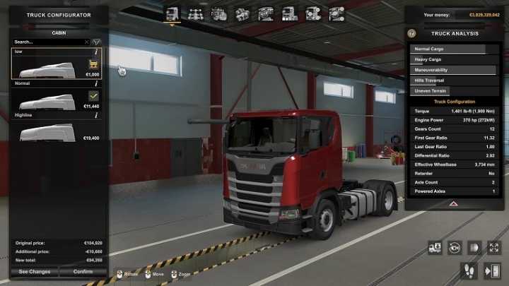 Eugene Scania S Flat Roof Addon ETS2 1.48