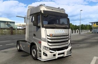 Иранский грузовик Dima Ht 490 в ETS2 1.48