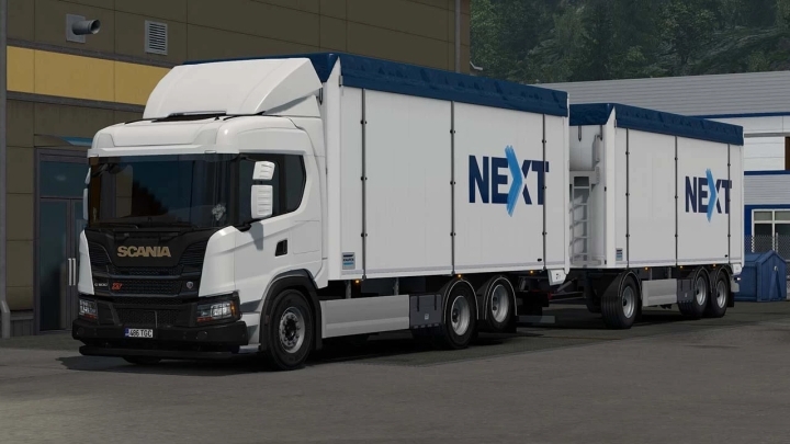 Knapen K100 Tandem Addon V1.2.1 ETS2 1.48