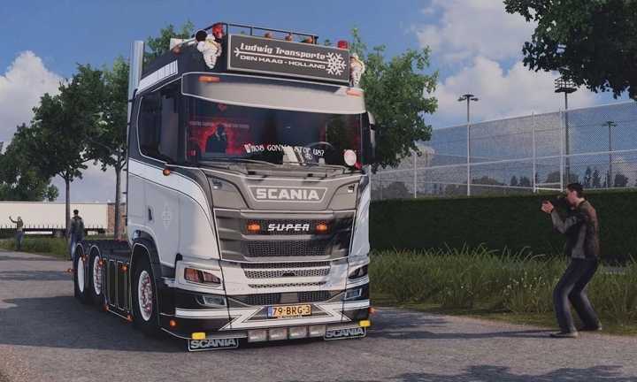 Ludwig Scania R590 Lowcab ETS2 1.48