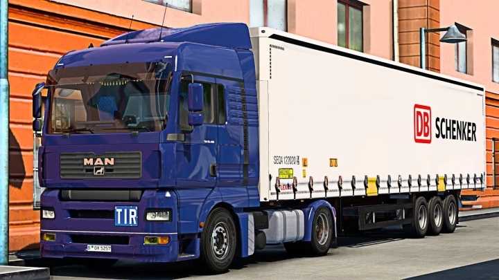 Man Tga Lx Truck ETS2 1.48