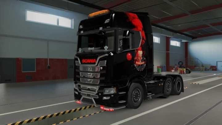 Meet The Dancing Clown Skin V1.0 ETS2 1.48
