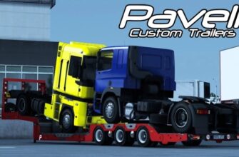 Pavelli Strong Stv Trailer V1.4 ETS2 1.48 - Павелли Стронг Ств Трейлер В1.4 ЕТС2 1.48