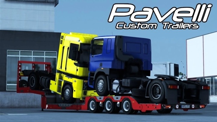 Pavelli Strong Stv Trailer V1.4 ETS2 1.48