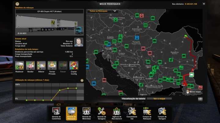 Profile (Savegame) ETS2 1.48