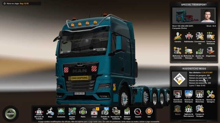 Profile Special Transport V1.0 ETS2 1.48