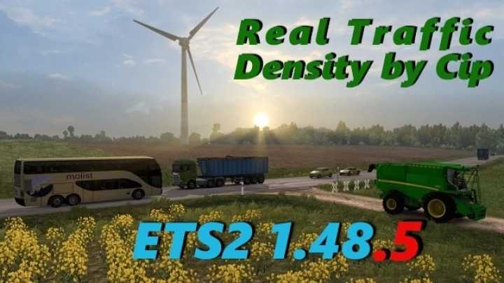 Real Traffic Density V1.48.B ETS2 1.48