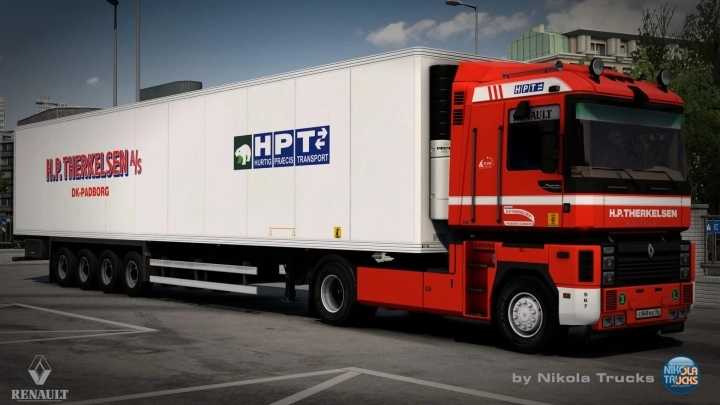Renault Magnum Integrale Euro-2 Rework ETS2 1.48