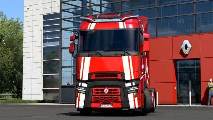 Renault Range T Evo Cumhuriyet 100 Skin ETS2 1.48
