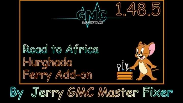Road To Africa Hurghada Ferry Add-On V1.0 ETS2 1.48