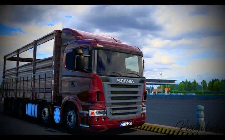 Scania R380 8X2 Truck V1.3 ETS2 1.48