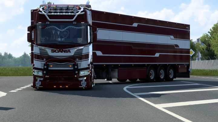 Scania Red Truckrs Mp 1.45.5 ETS2 1.48