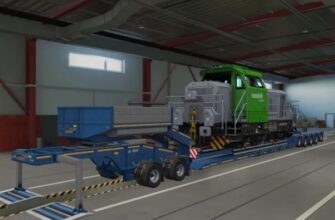 Scs Lowloader Jeeps 2+5 Trailer ETS2 1.48