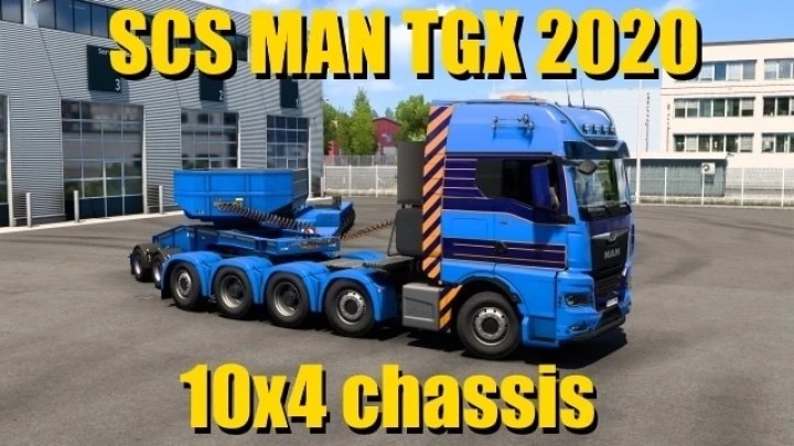 Scs Man Tgx 2020 10X4 Chassis V1.0 ETS2 1.48