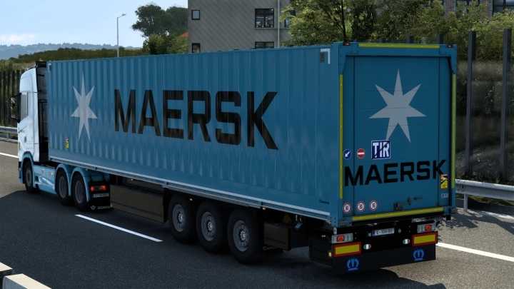 Skin Maersk Krone Dry Liner V2.0 ETS2 1.48