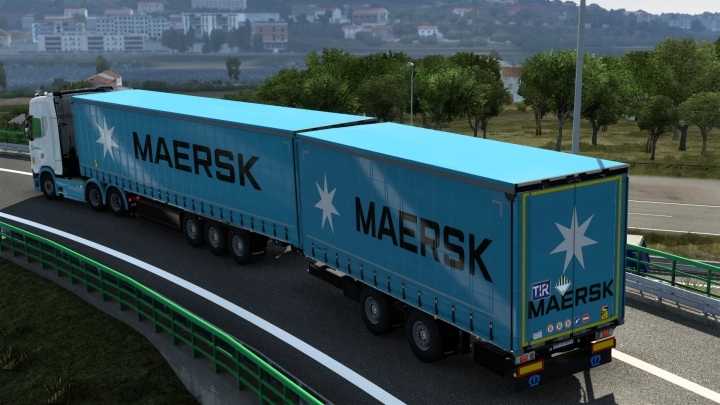 Skin Maersk Krone Profi Liner V2.0 ETS2 1.48