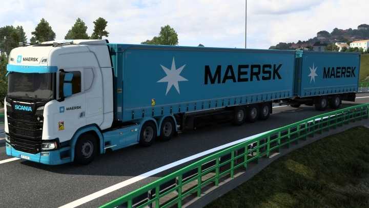 Skin Maersk Krone Profi Liner V2.0 ETS2 1.48