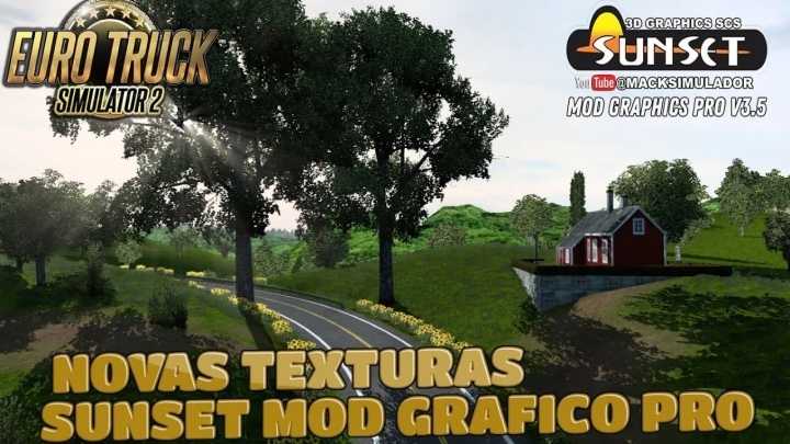 Sunset3D Hdr Pro ETS2 1.48