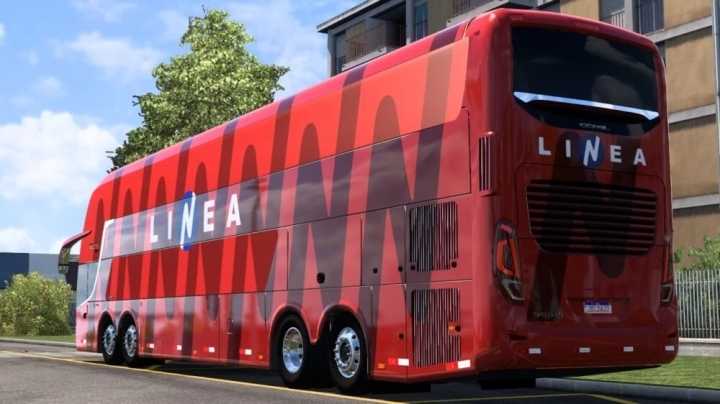 Volvo Comil Invictus Dd Linea Skin ETS2 1.48