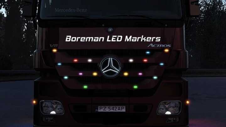Boreman Led Marker Lights Pack ATS 1.49