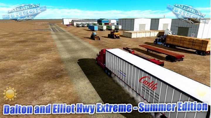 Dalton And Elliot Hwy Extreme 1:1 Summer Map V1.49.1.4 ATS 1.49