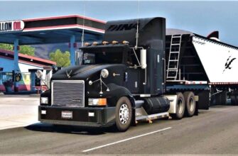 Dina 1995 Truck V1.2 ATS 1.48 - Дина 1995 грузовик V1.2 для игры American Truck Simulator версии 1.48.